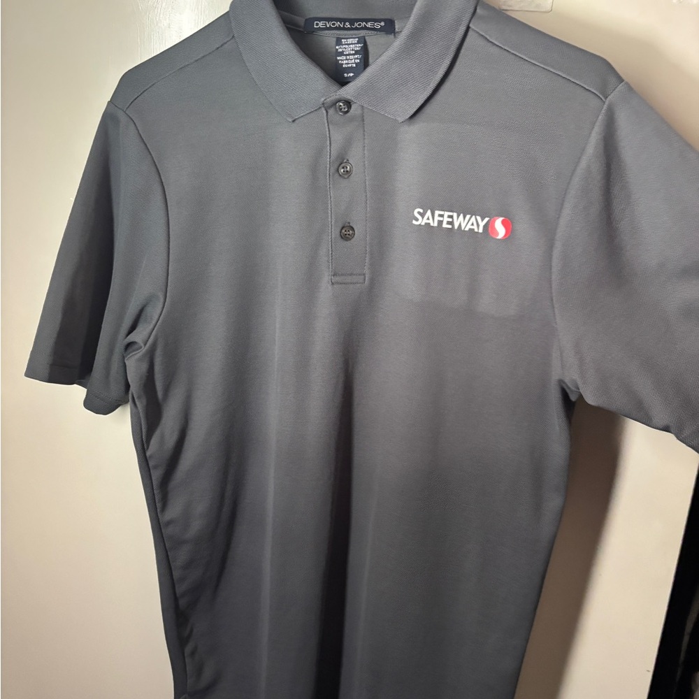 Safeway Employee Grey Polo
